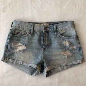 Hollister jean shorts